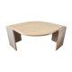 Table basse en travertin vintage