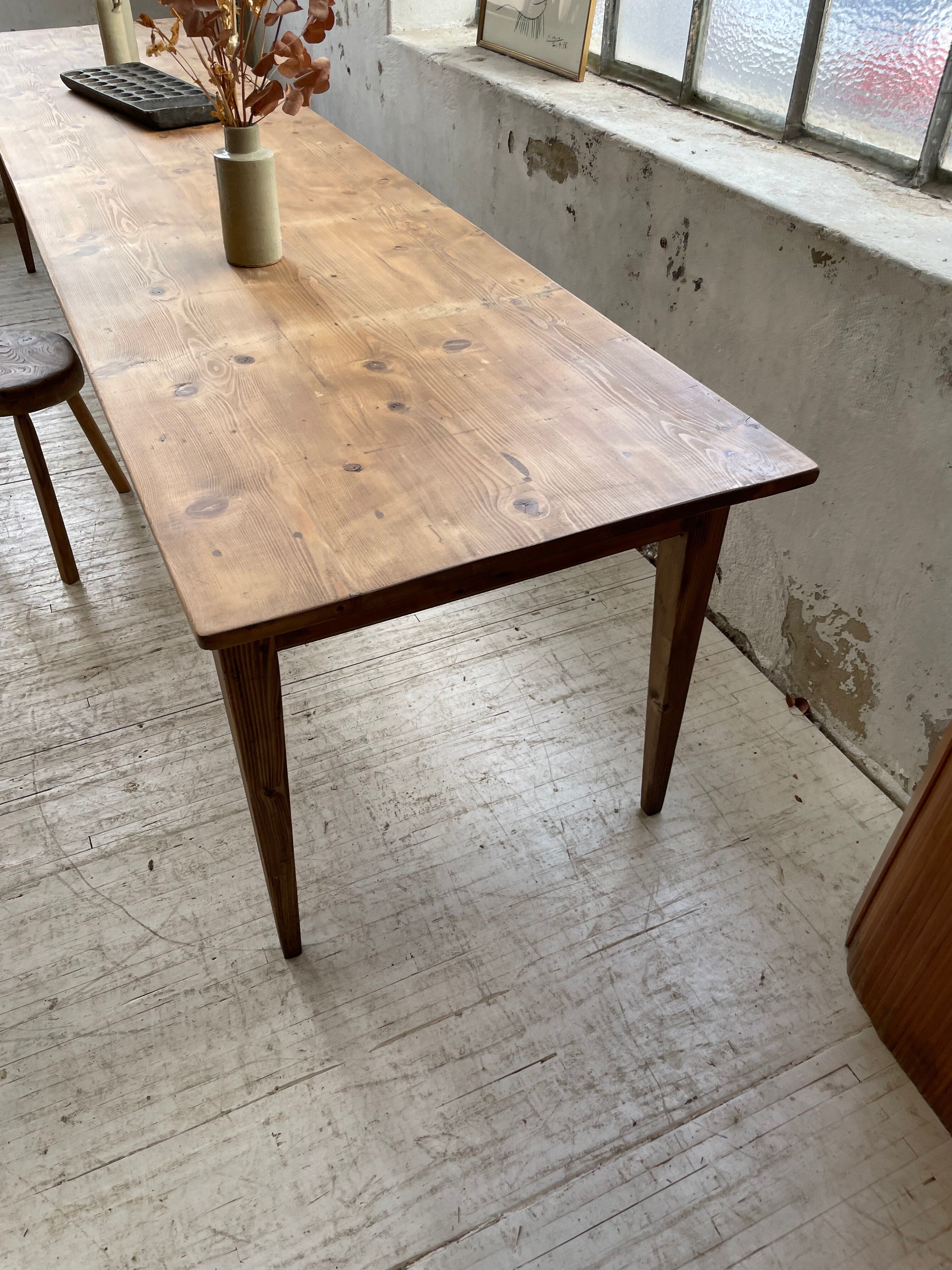 Xxl pine farmhouse table 338cm