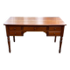 Louis Philippe solid wood desk with 5 extendable drawers