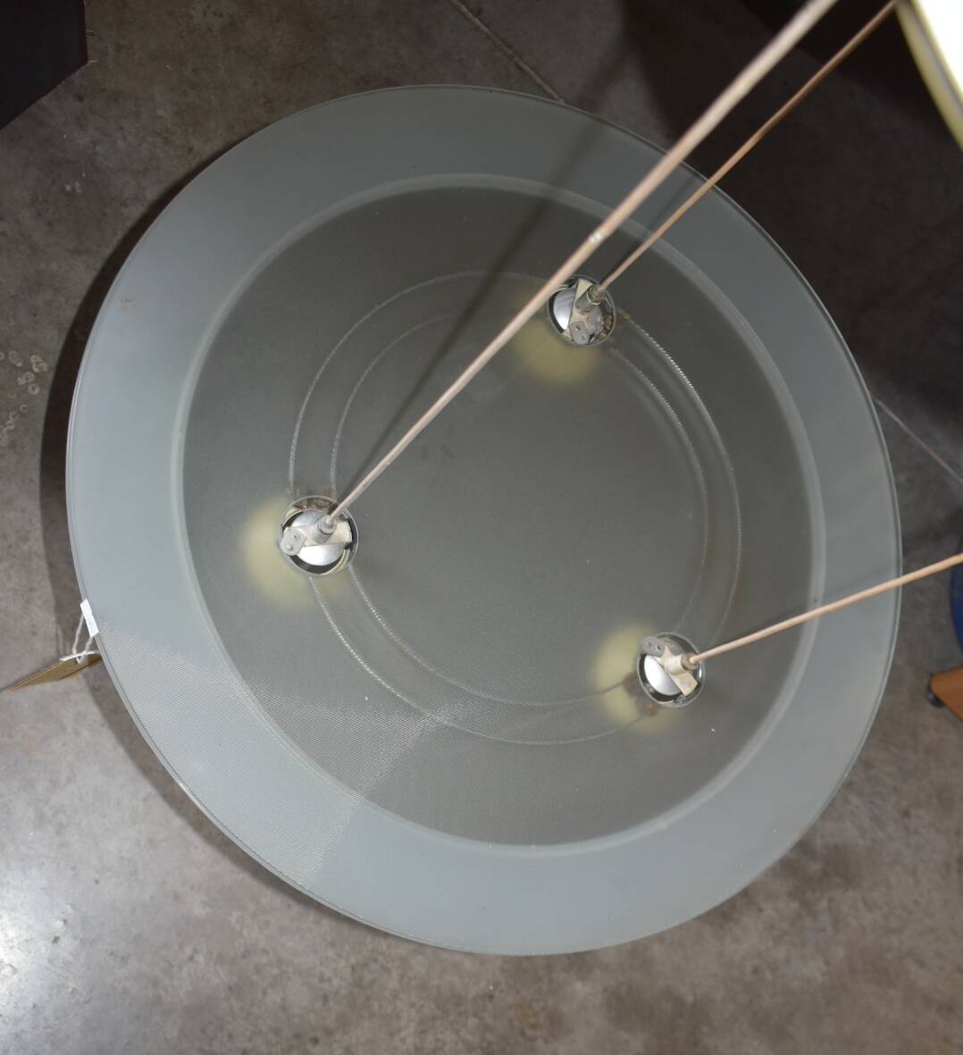 Aurora Arteluce 1040 pendant chandelier 1980s