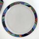 Set of 8 Scenario Metropol plates by Barbara Brenner for Rosenthal, 90