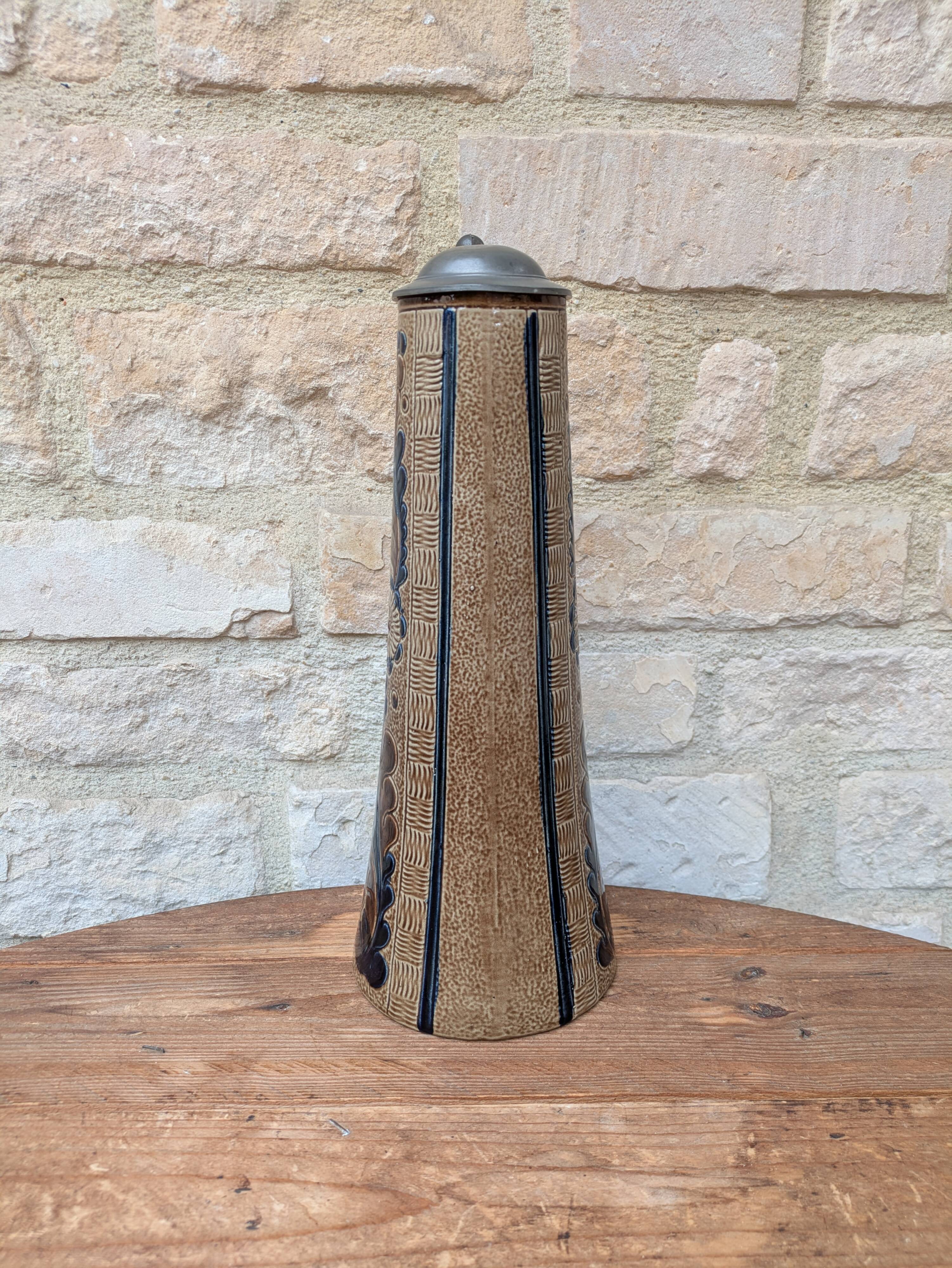 Marzi and Remy Germany decorative beer mug in glazed ceramic