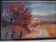 Old pastel painting of Vosges landscape signed Antoine Dugois