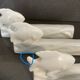 Set 6 porte couteaux porcelaine Poisson