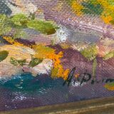 Basket of Russian school cherries