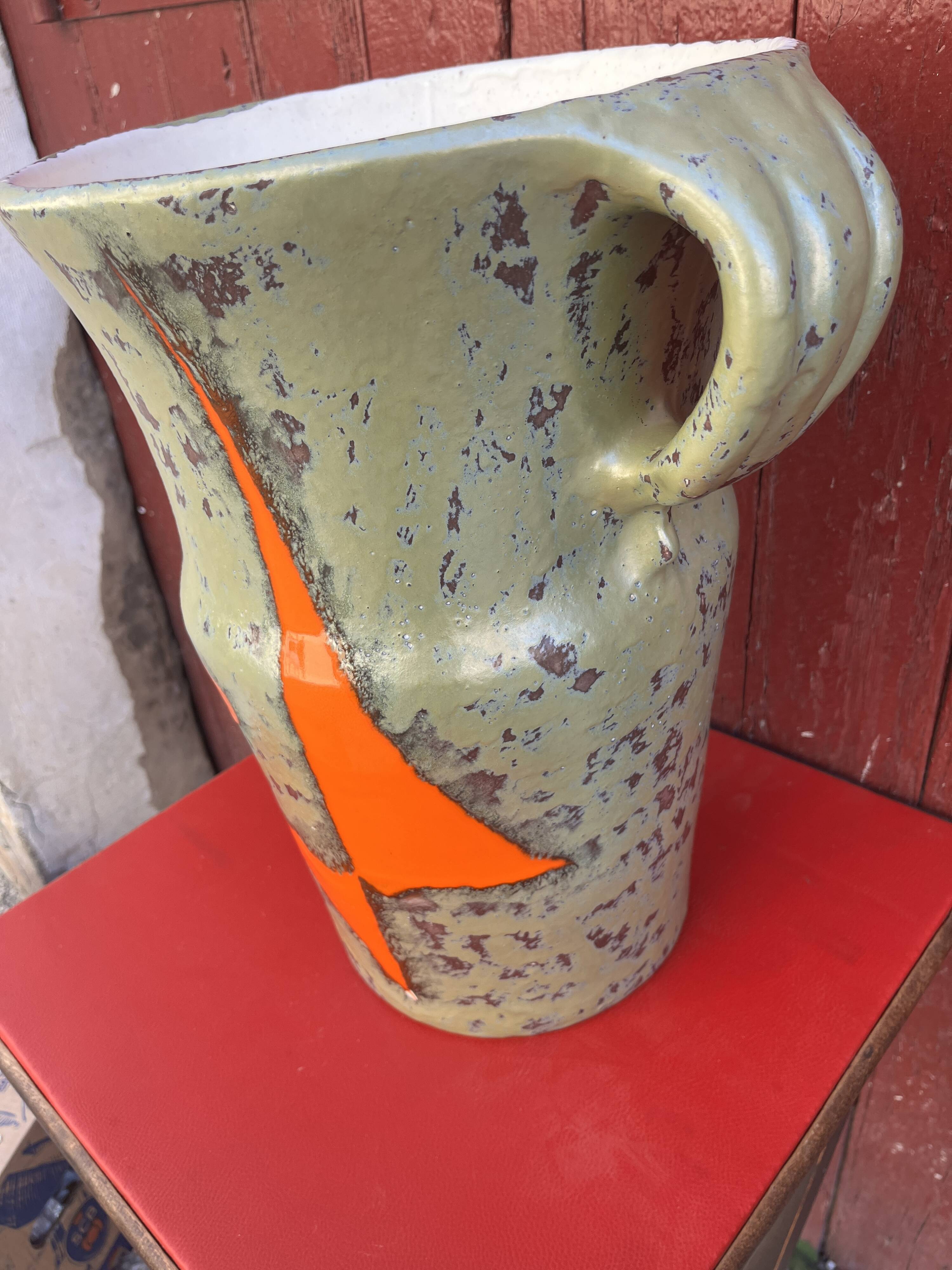 Vintage ceramic vase from the 60s