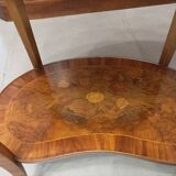 Marquetry Pedestal Table MIA Charles Topino