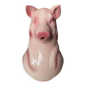 Pichet cochon en céramique de St Clément