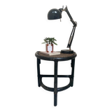 Table d’appoint ou chevet en rotin vintage