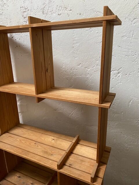 Wooden bookcase