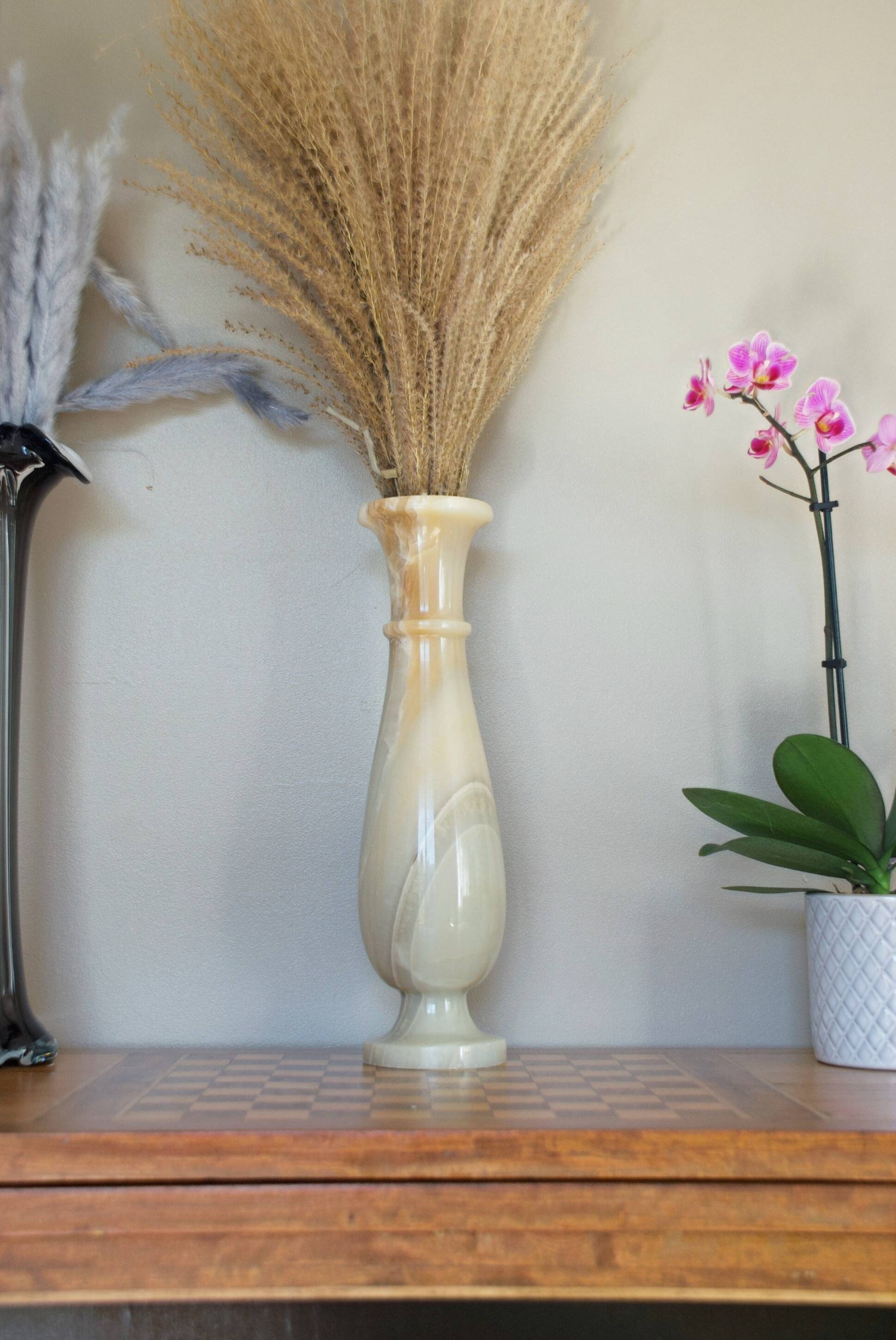 Onyx marble vase
