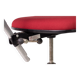 Chaises de bureau rouges Jørgen Rasmussen Kevi