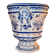 Cache-pot en faïence de Nevers