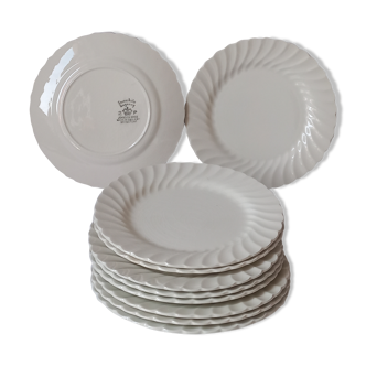 Snowhite Regency Johnson Bros Plates