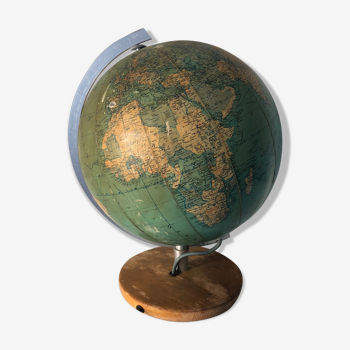 Globe terrestre jro globus vintage 1970