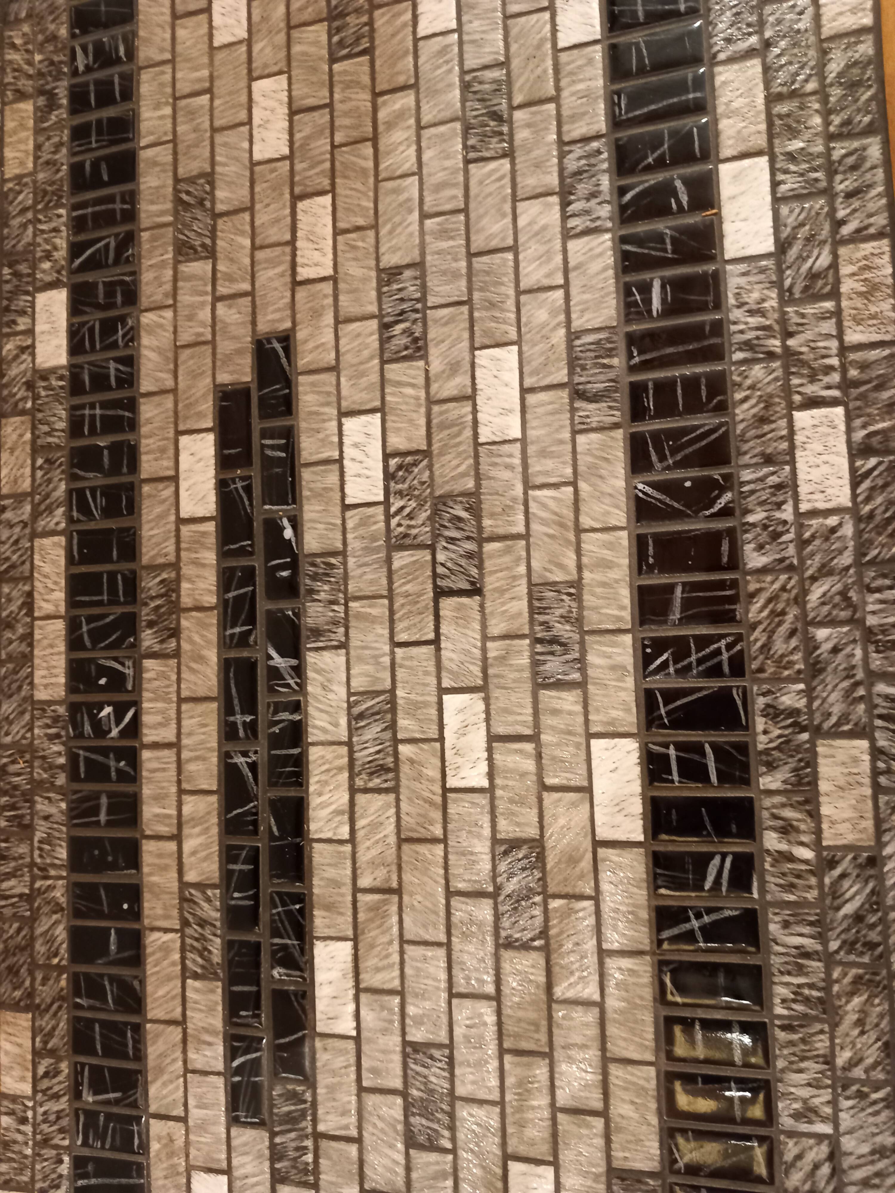 Vintage coffee table tiles