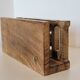 Mail rack carved wooden letter holder LETTERS