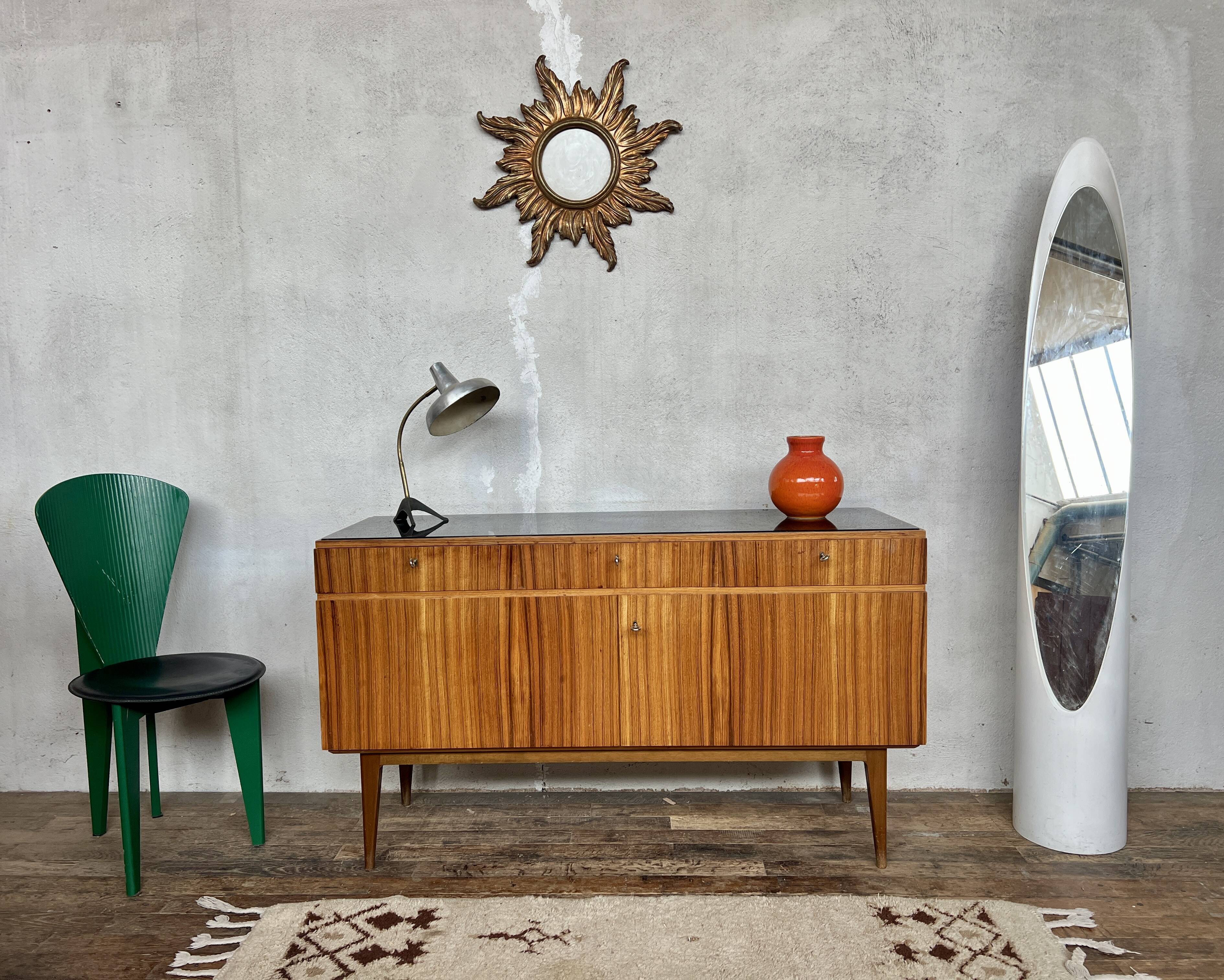Vintage rosewood sideboard by WK Möbel
