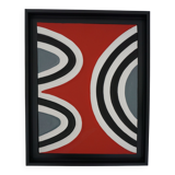 Imigongo Rwanda painting