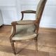 Fauteuils médaillon style Louis XVI