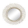 Small golden sun mirror 40cm