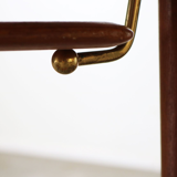 Teak FD 516 coffee table by Peter Hvidt - Orla M.Lgaard Nielsen for France - Son 1956