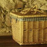 Old picnic basket