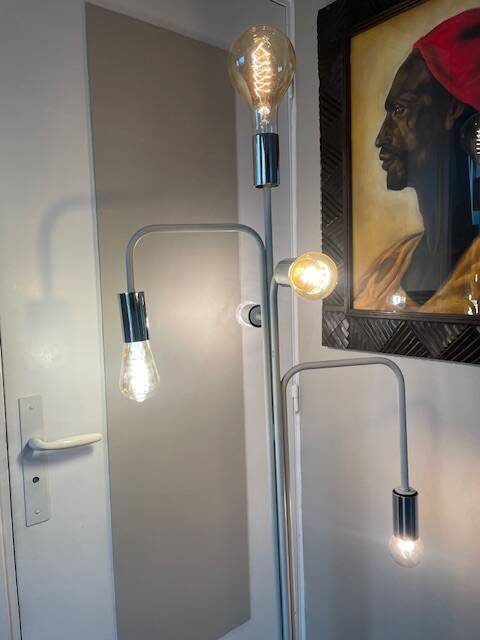vintage 5-light floor lamp