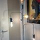 vintage 5-light floor lamp