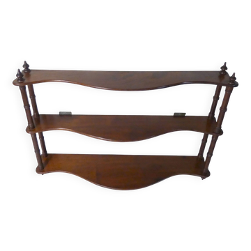 old wooden shelf