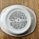Vintage Scandinavian plate