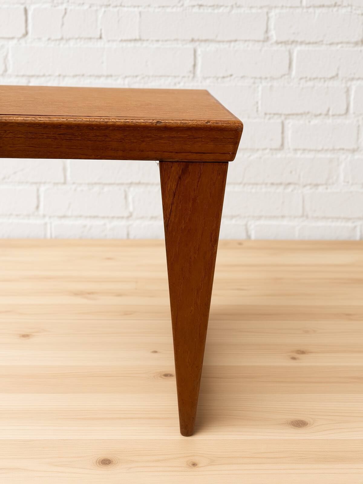 Bench and Mirror in Teak by Kai Kristiansen for Aksel Kjersgaard, 1960s