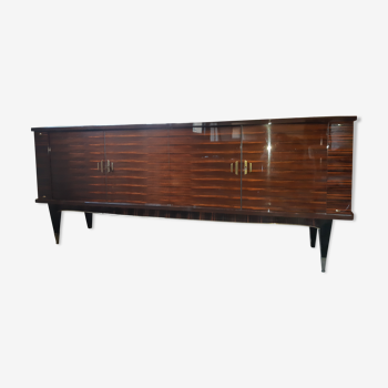 Vintage lace macassar ebony sideboard