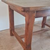 Solid wood table