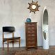 Commode étroite vintage / chevet