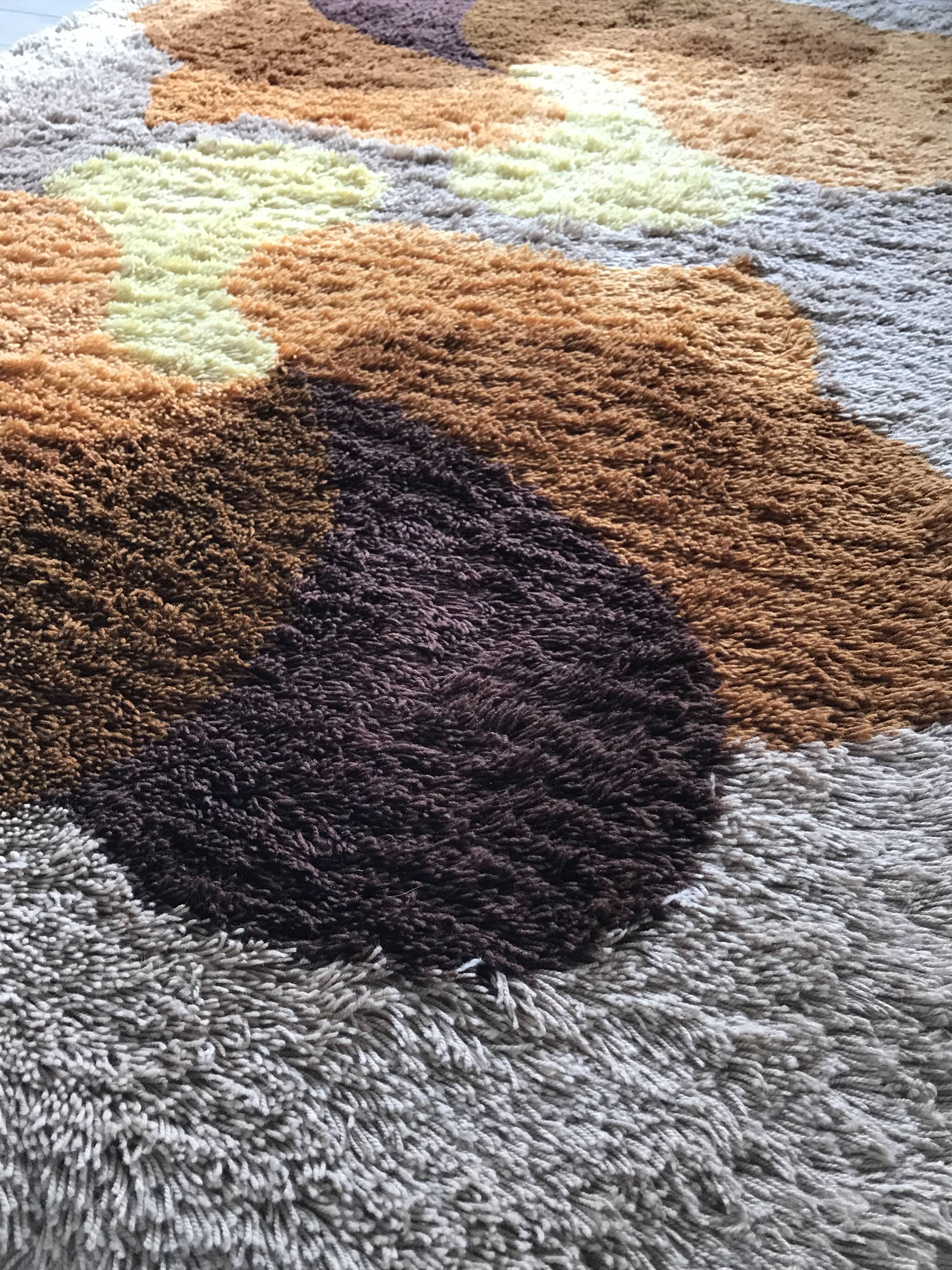 Carpet Desso vintage design 1970