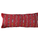 Moroccan red kilim cushion