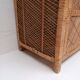 Buffet rattan bookcase shelf