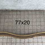 Old brass fireplace