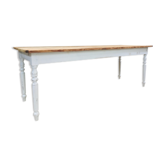 Large white fir country table 1930s