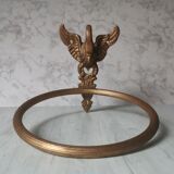 Old swan towel rack