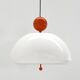 Suspension Saliscendi Orange by Elio Martinelli for Martinelli Luce, 1970