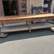 Table de drapier, meuble d'atelier