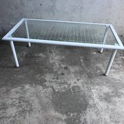 Table basse italienne vintage par Fly Line, années 1980