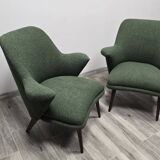 Fauteuils boucle du milieu du siècle
