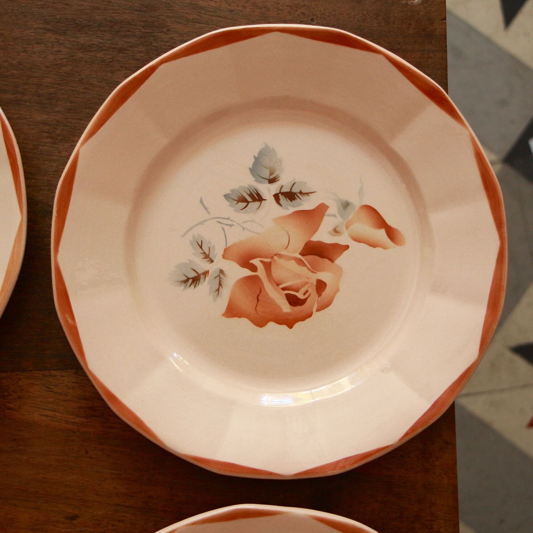 Assiettes plates DIgoin