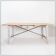 Large solid wood farmhouse table