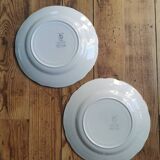 Mismatched vintage dinner plates