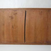 Miroir vintage en bois peint