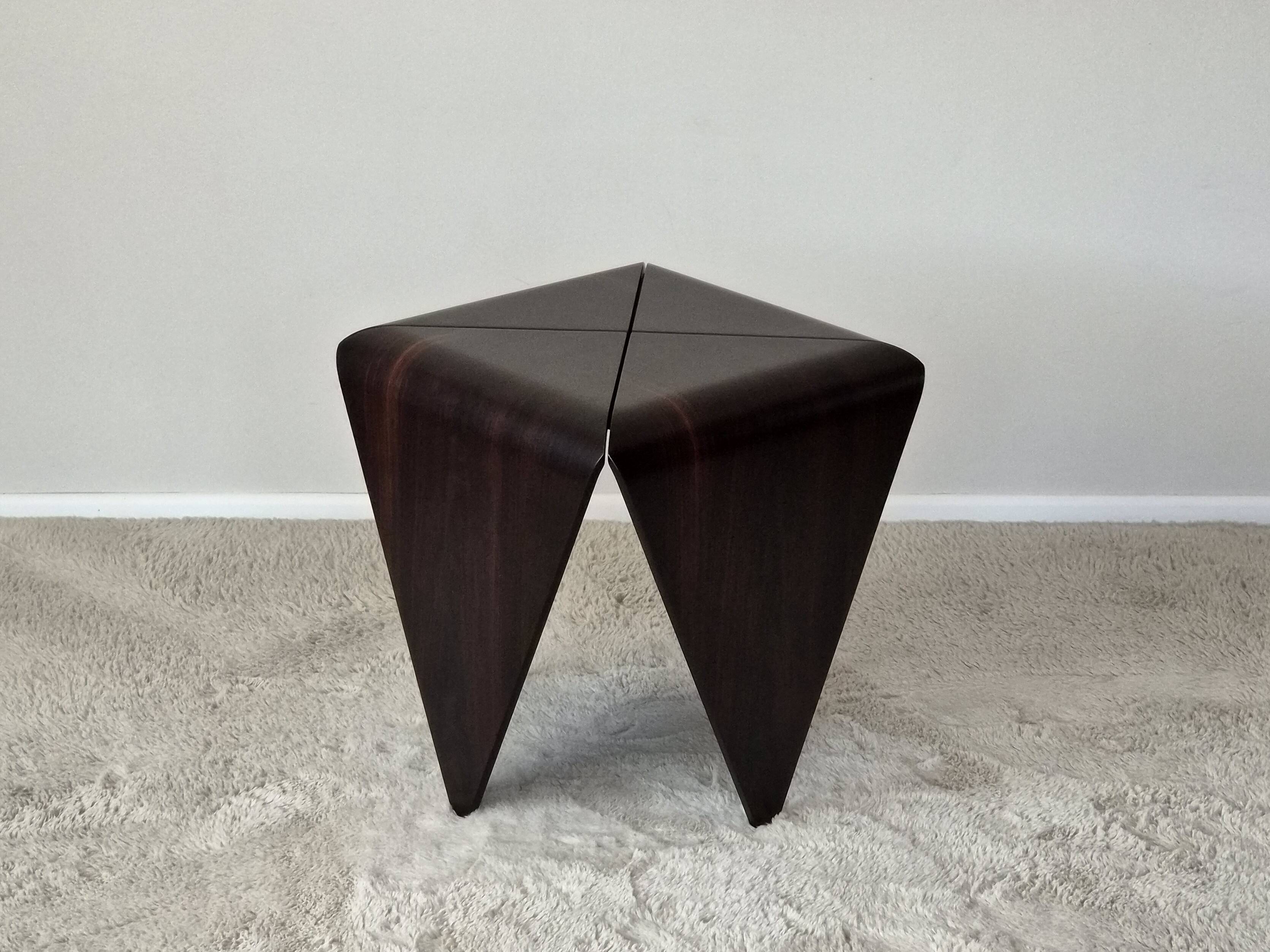 Petalas Side Tables by Jorge Zalszupin, Rosewood